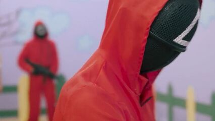 Игра в кальмара 18+ (порно пародия 1 часть)